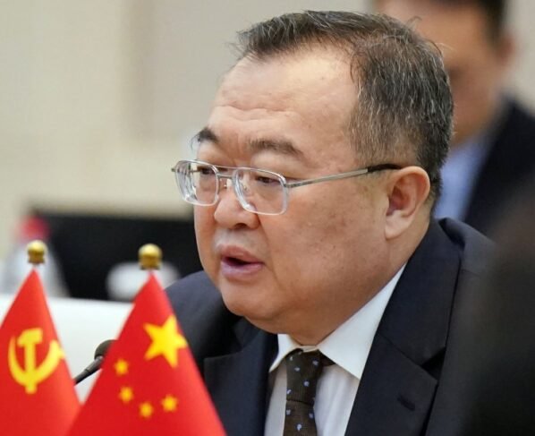 Chinese minister felicitates Ahsan Iqbal on reappointment as Planning minister