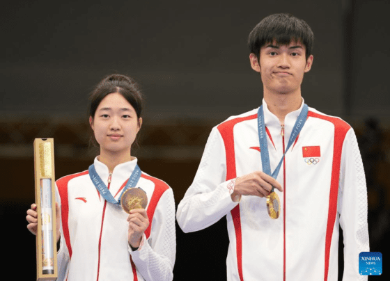 China wins first two gold medals of Paris Olympic Games