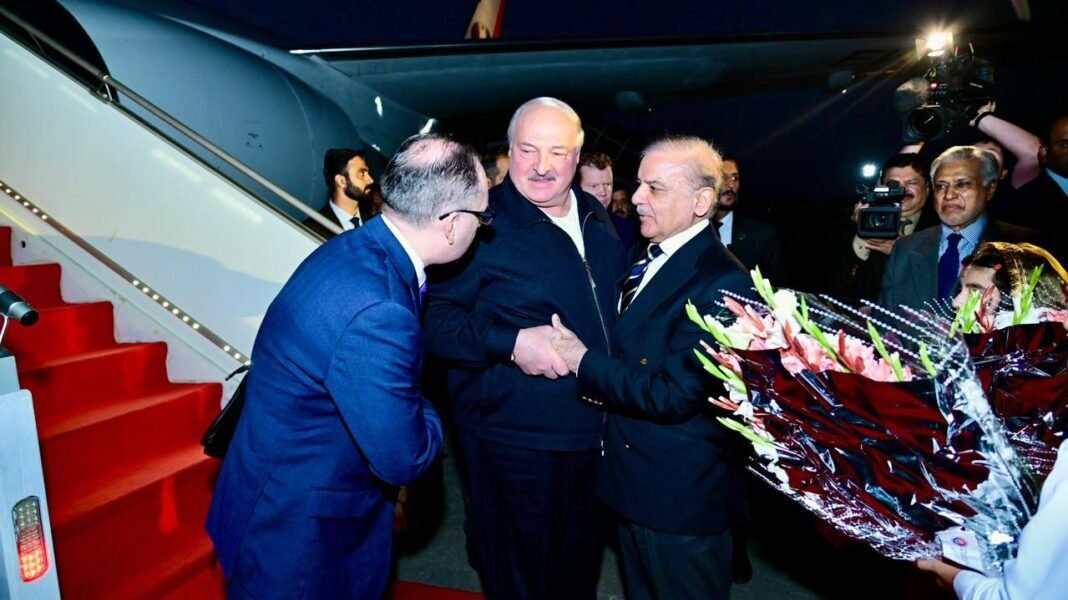 Belarus President arrives in Islamabad on three-day official visit