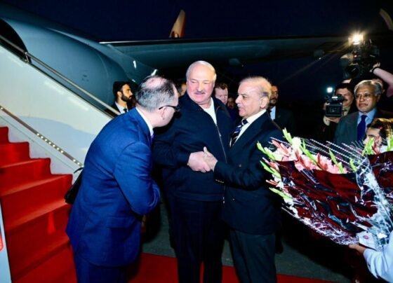 Belarus President arrives in Islamabad on three-day official visit