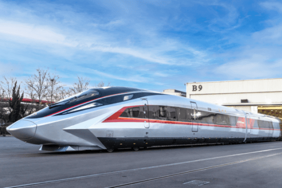 China’s fastest CR450 high-speed train prototype unveiled in Beijing