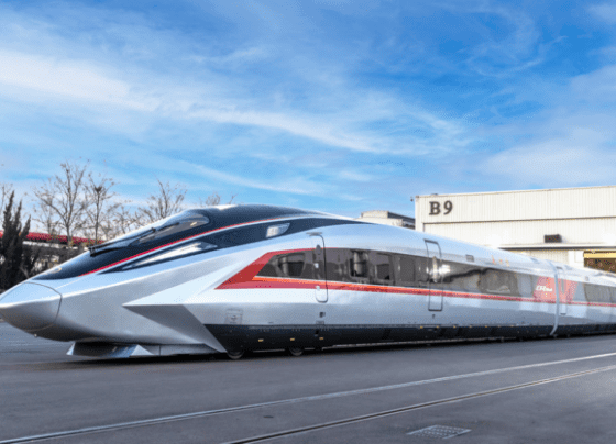 China’s fastest CR450 high-speed train prototype unveiled in Beijing