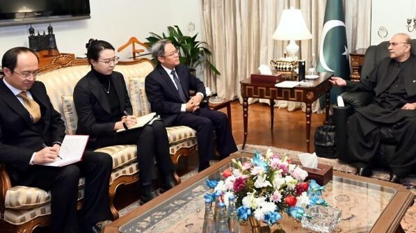 President, Chinese ambassador discuss ways to enhance cooperation