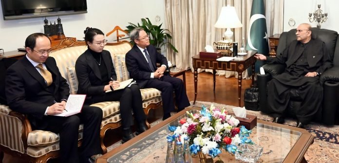 President, Chinese ambassador discuss ways to enhance cooperation