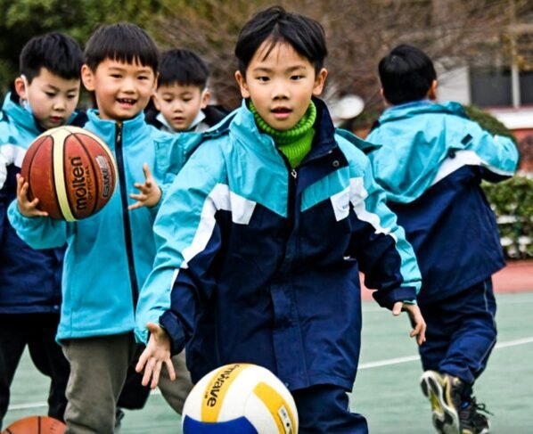 中国推动体育运动作为增强青少年健康的手段