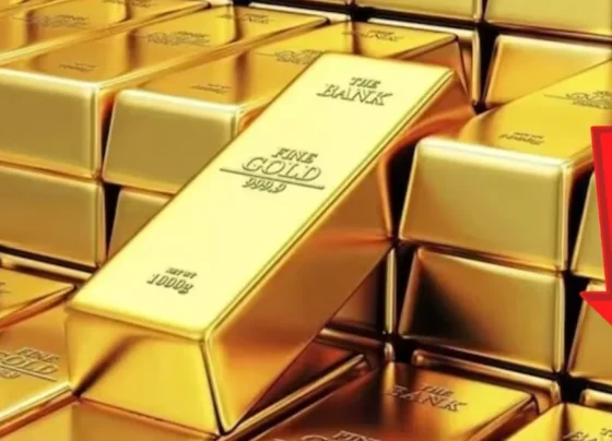 Gold price in Pakistan today falls after historic surge