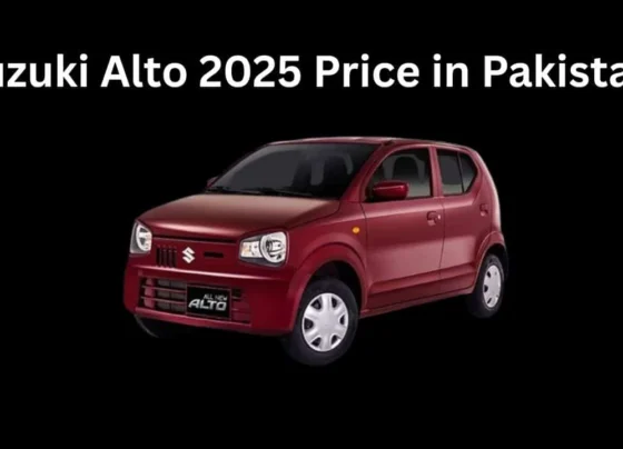 Suzuki Alto 2025 Price in Pakistan, instalment plans